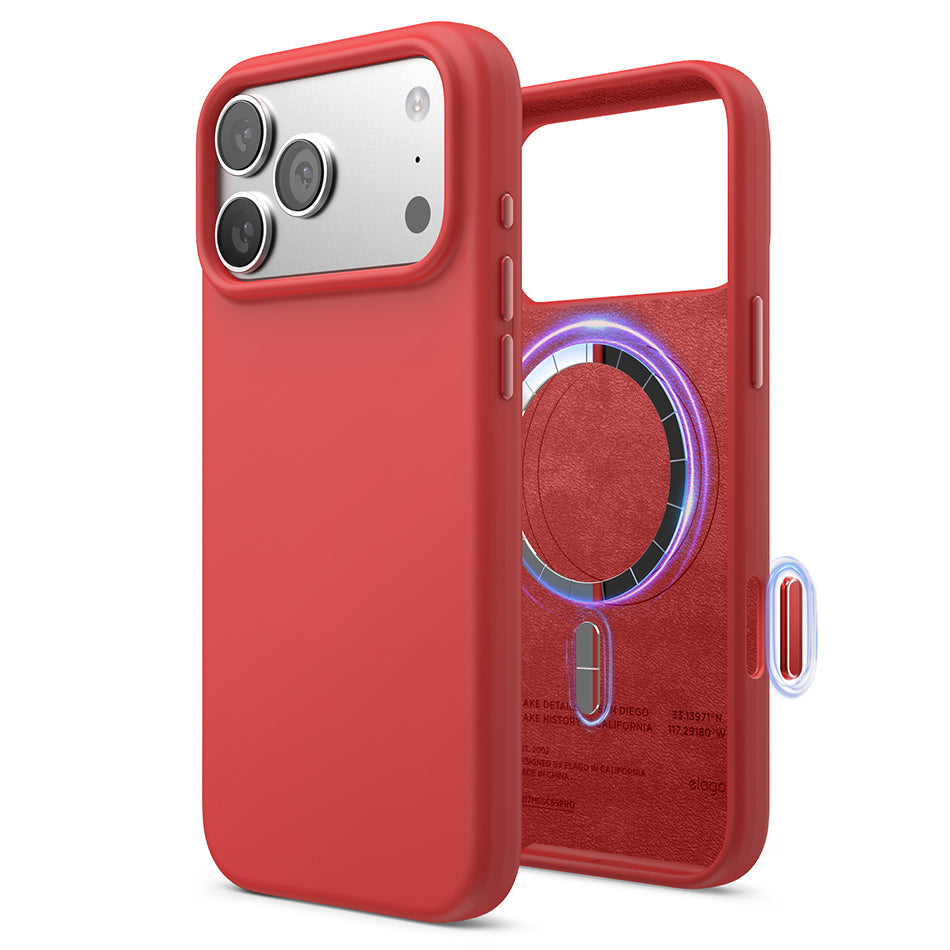 Elago - Magnetic Silicone Case for Iphone 17 Pro Max