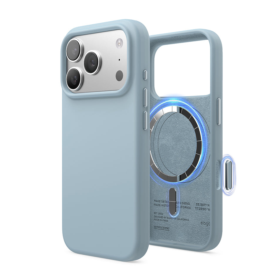Elago - Magnetic Silicone Case for Iphone 17 Pro