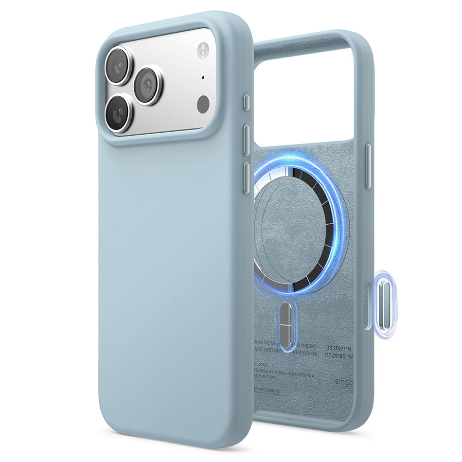 Elago - Magnetic Silicone Case for Iphone 17 Pro Max