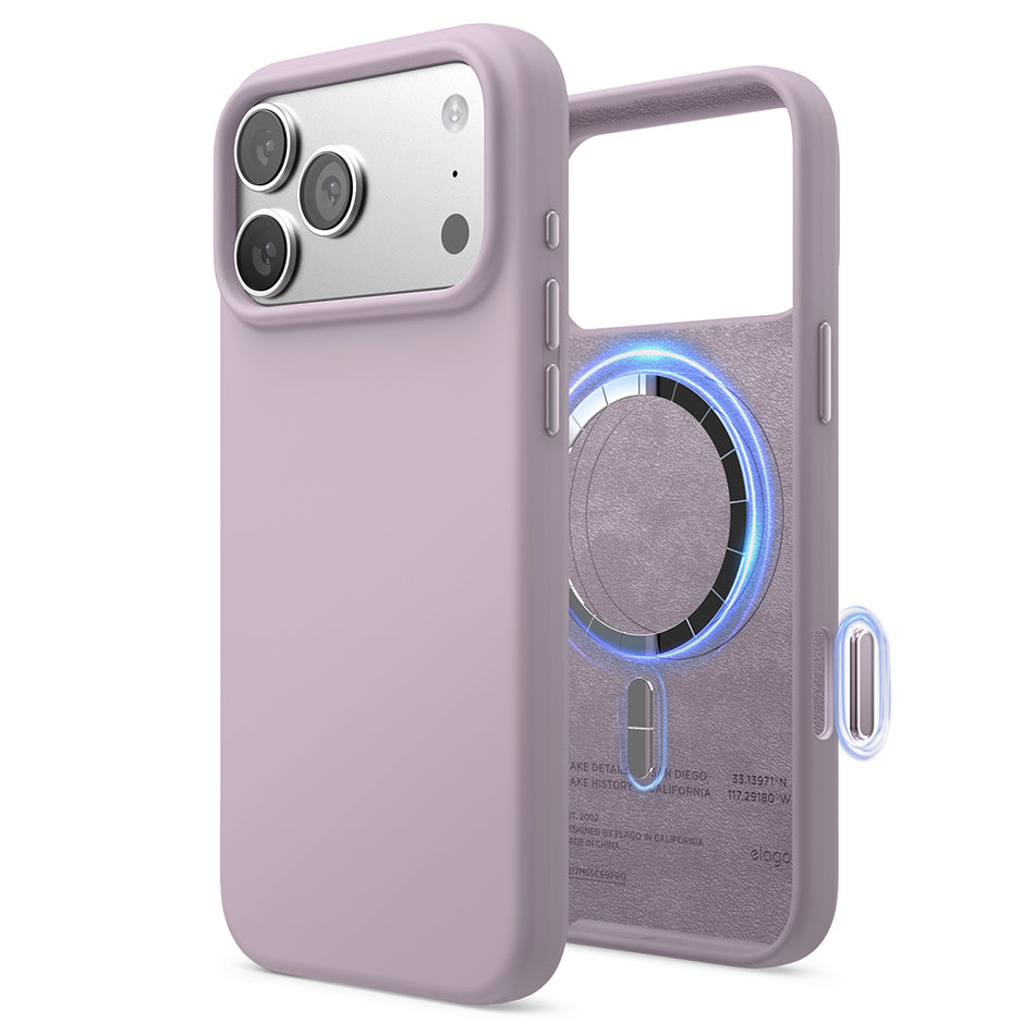 Elago - Magnetic Silicone Case for Iphone 17 Pro Max