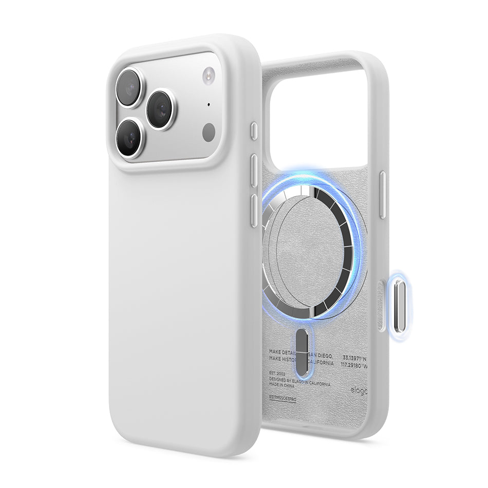 Elago - Magnetic Silicone Case for Iphone 17 Pro