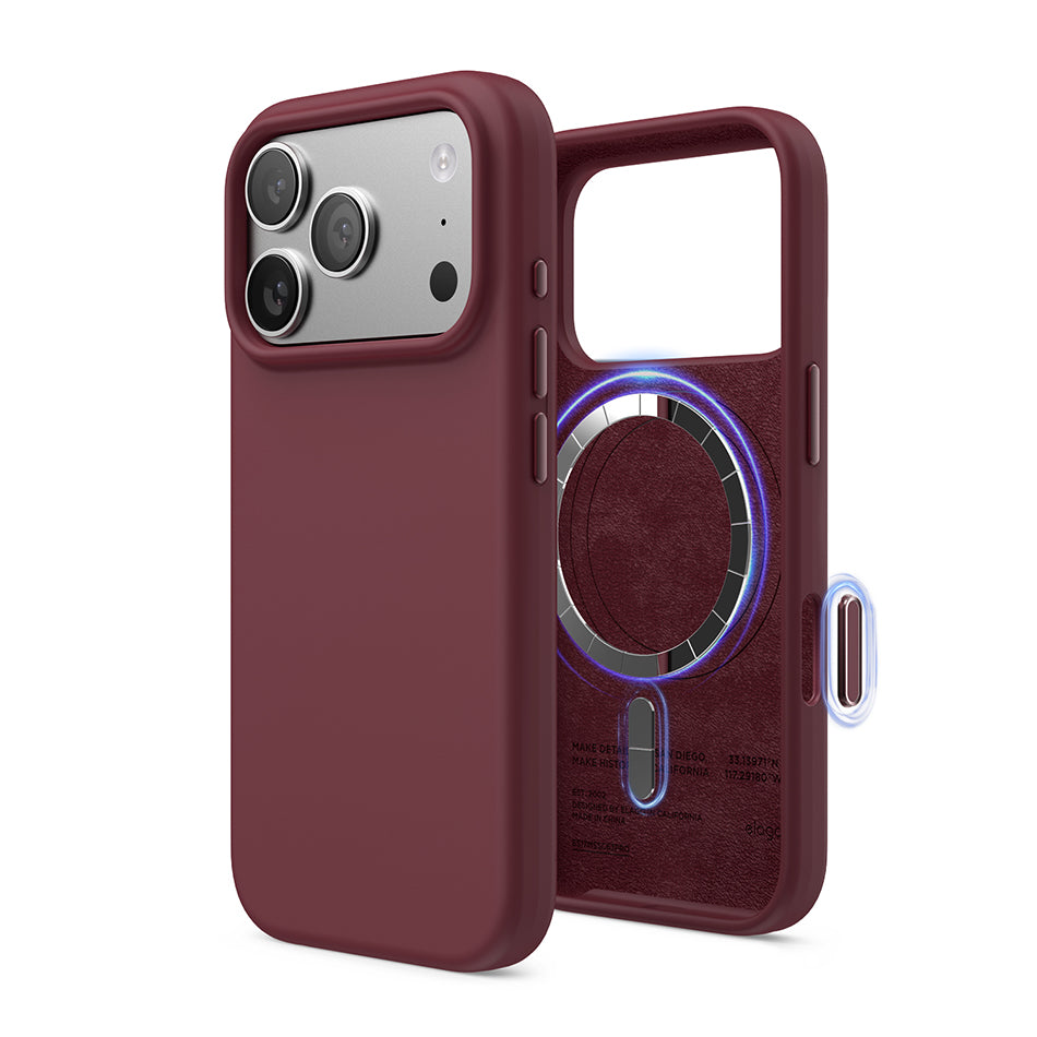 Elago - Magnetic Silicone Case for Iphone 17 Pro
