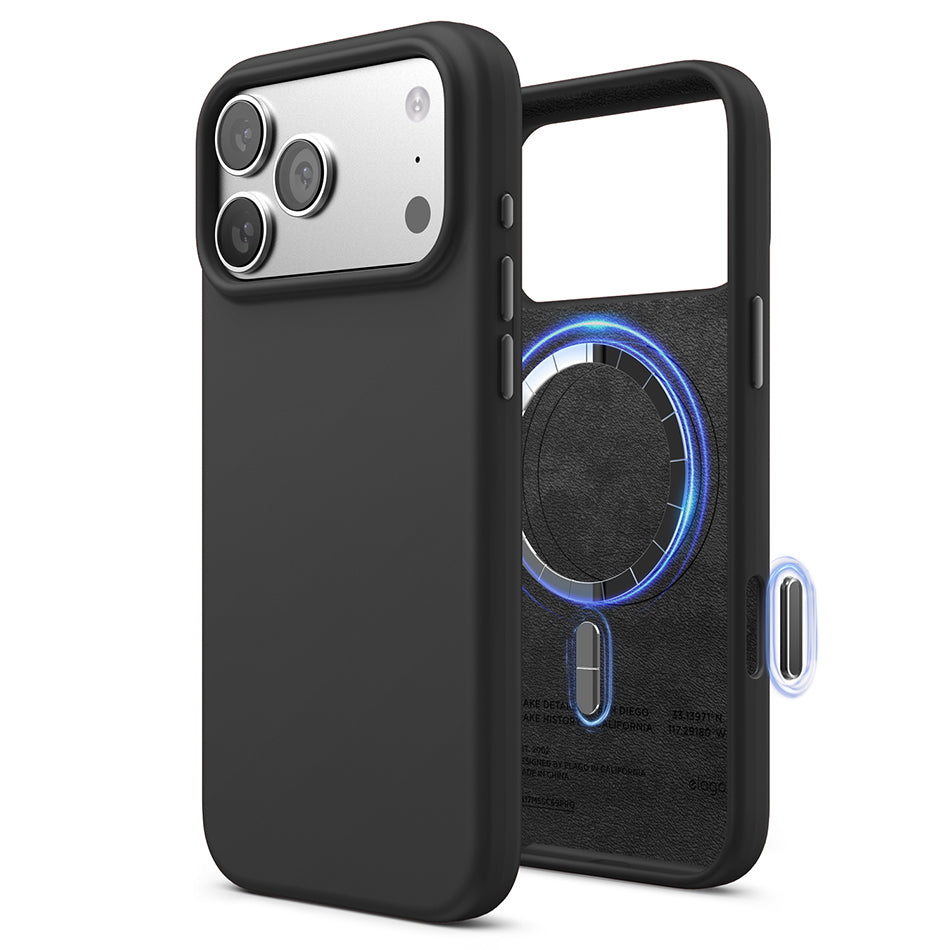 Elago - Magnetic Silicone Case for Iphone 17 Pro Max