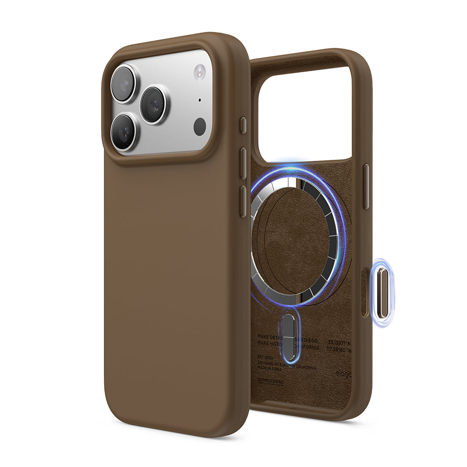 Elago - Magnetic Silicone Case for Iphone 17 Pro