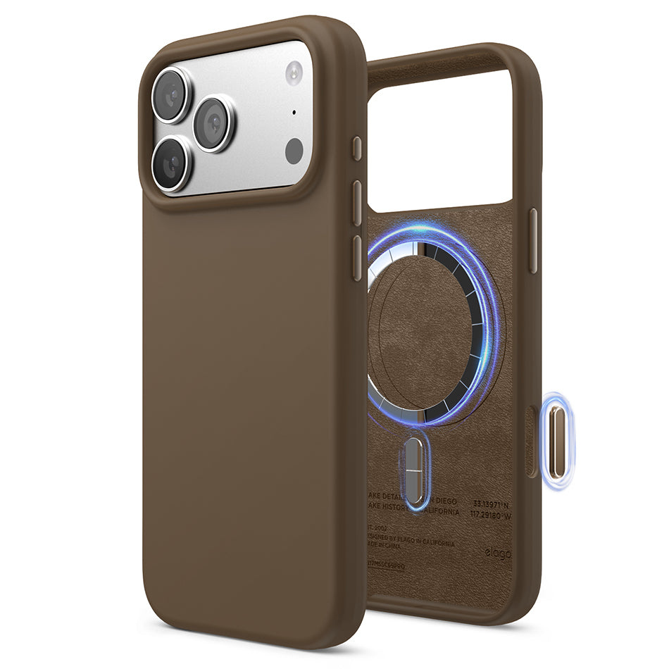 Elago - Magnetic Silicone Case for Iphone 17 Pro Max