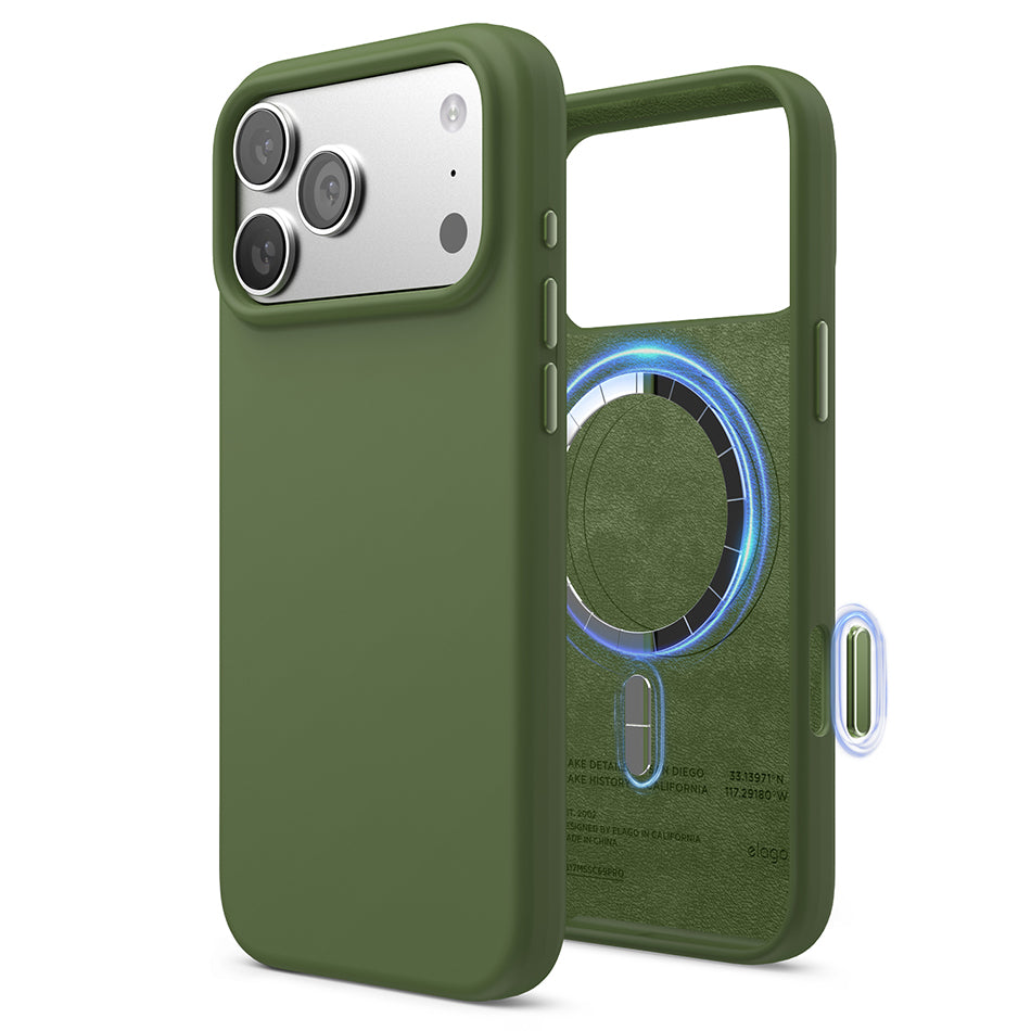 Elago - Magnetic Silicone Case for Iphone 17 Pro Max