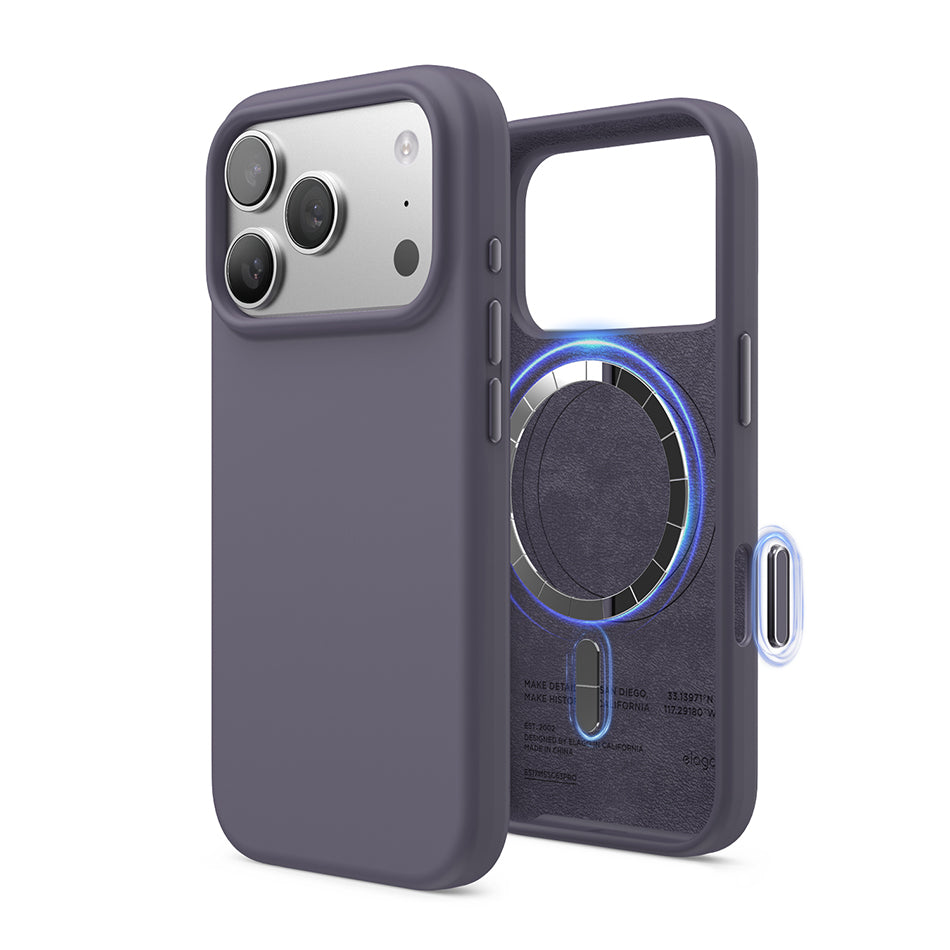 Elago - Magnetic Silicone Case for Iphone 17 Pro