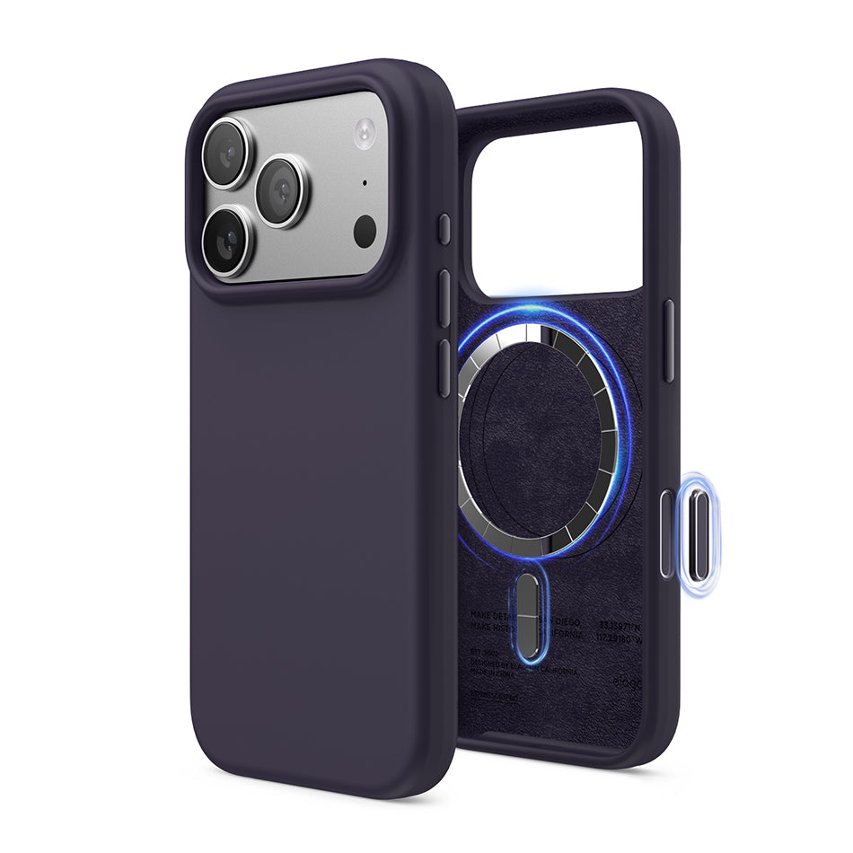 Elago - Magnetic Silicone Case for Iphone 17 Pro