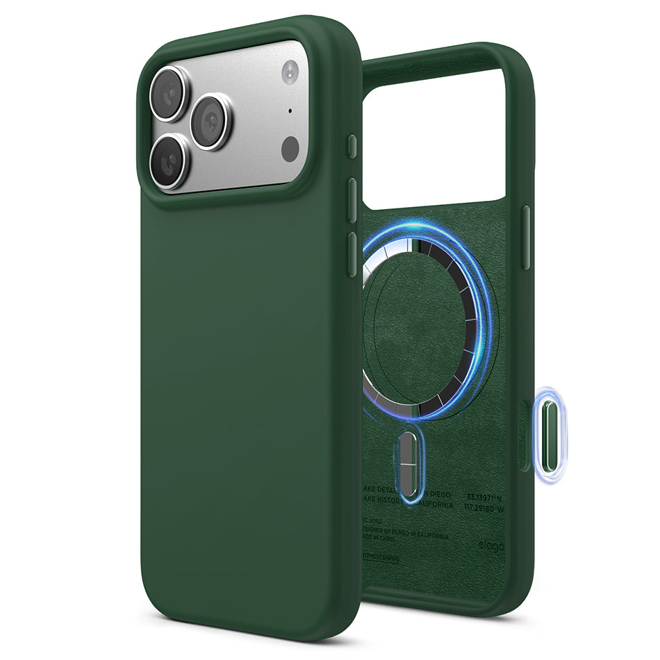 Elago - Magnetic Silicone Case for Iphone 17 Pro Max