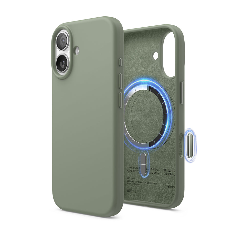 Elago - Magnetic Silicone Case for Iphone 17