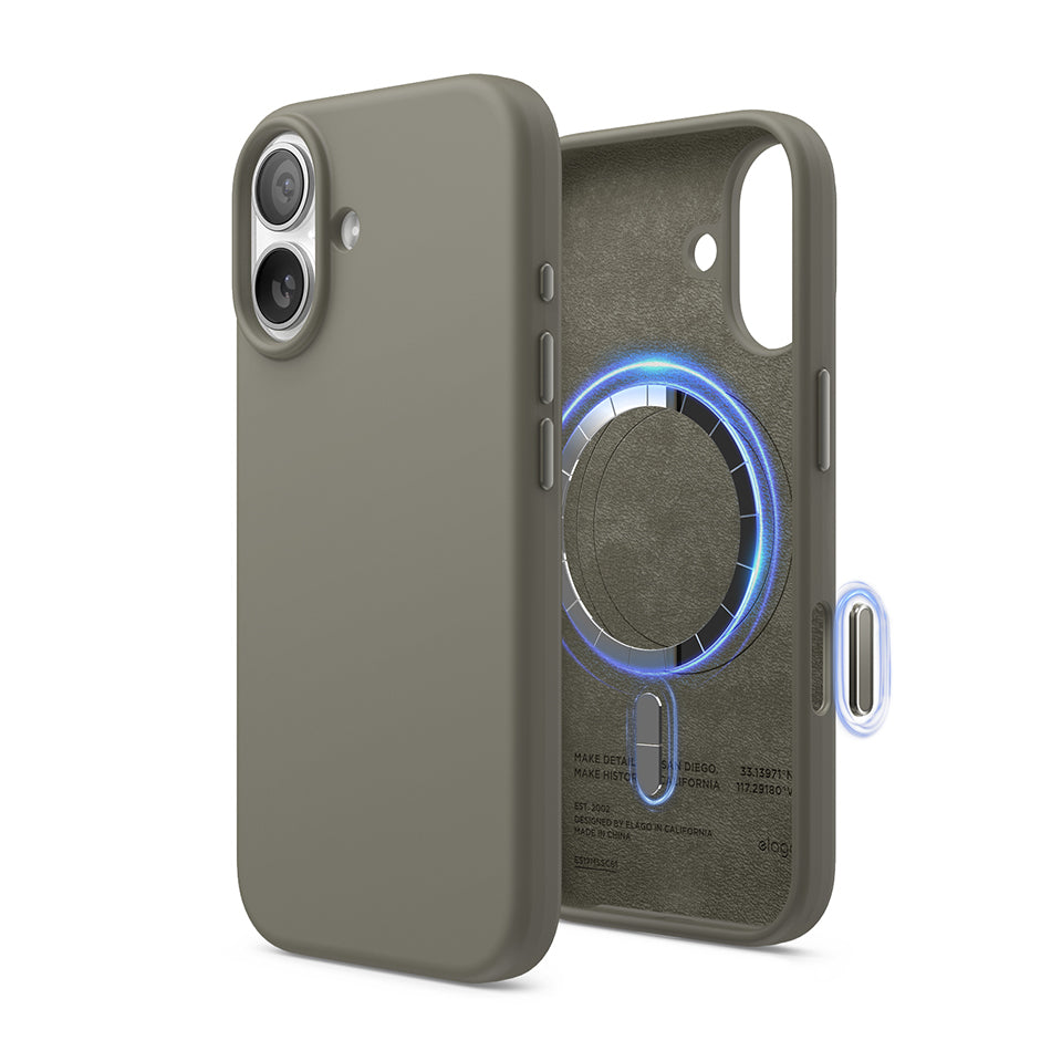 Elago - Magnetic Silicone Case for Iphone 17