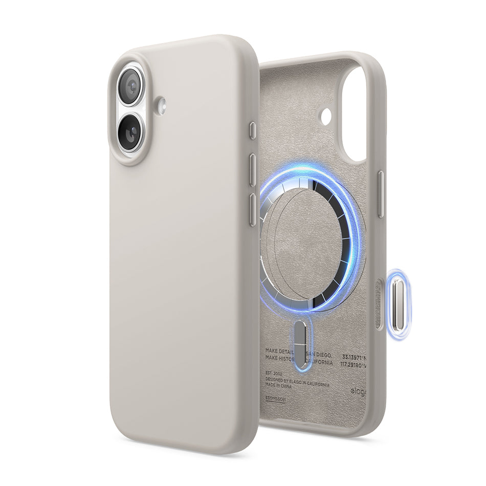 Elago - Magnetic Silicone Case for Iphone 17