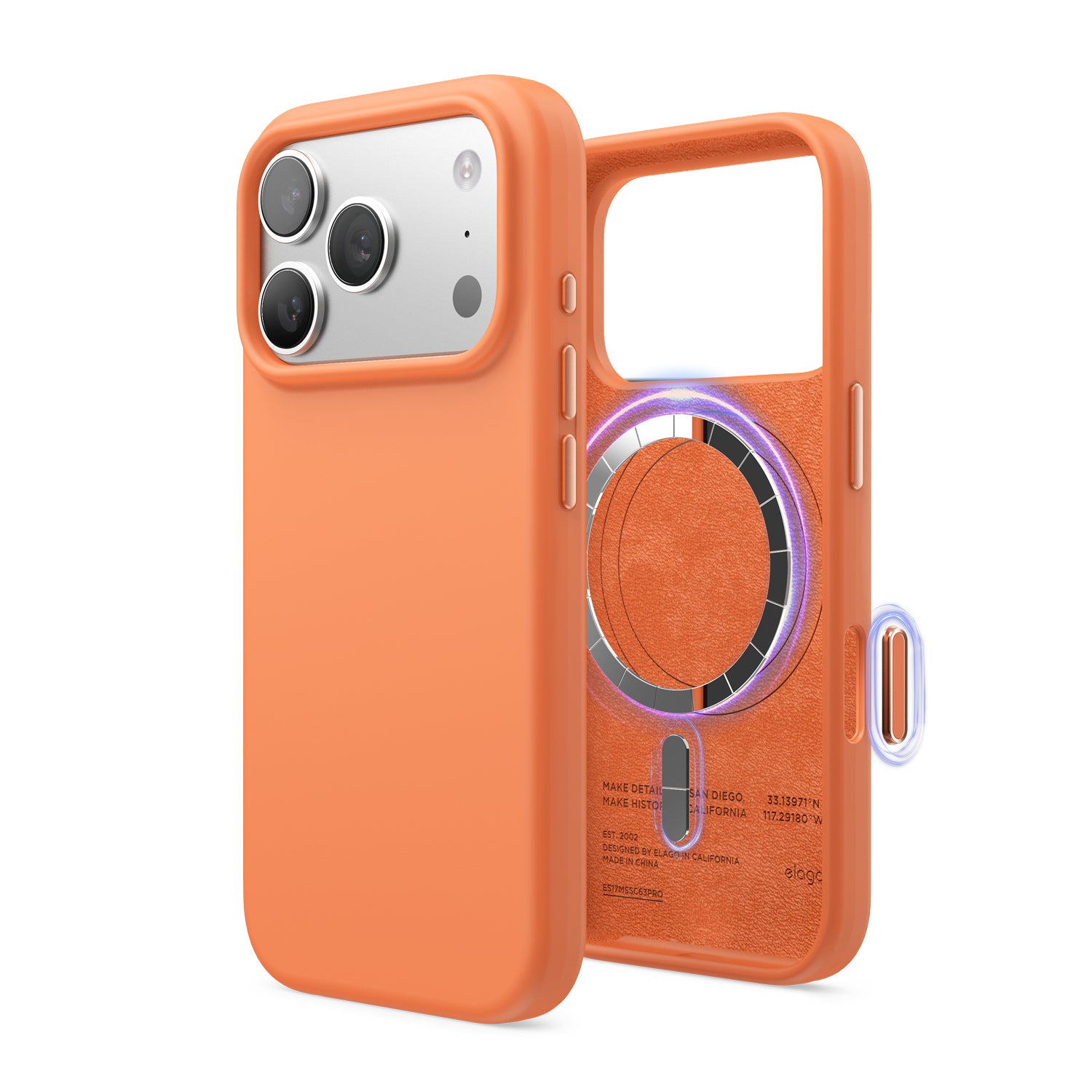 Elago - Magnetic Silicone Case for Iphone 17 Pro