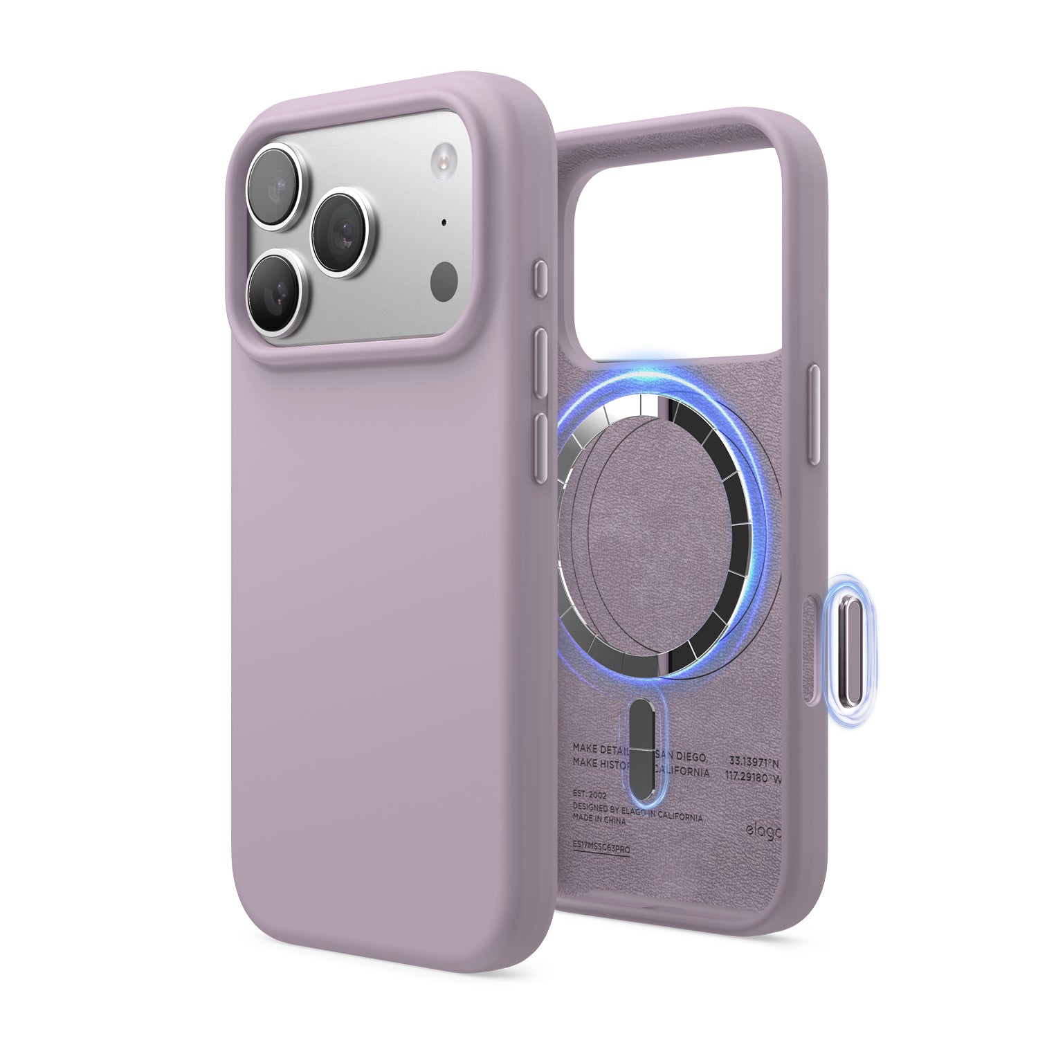 Elago - Magnetic Silicone Case for Iphone 17 Pro