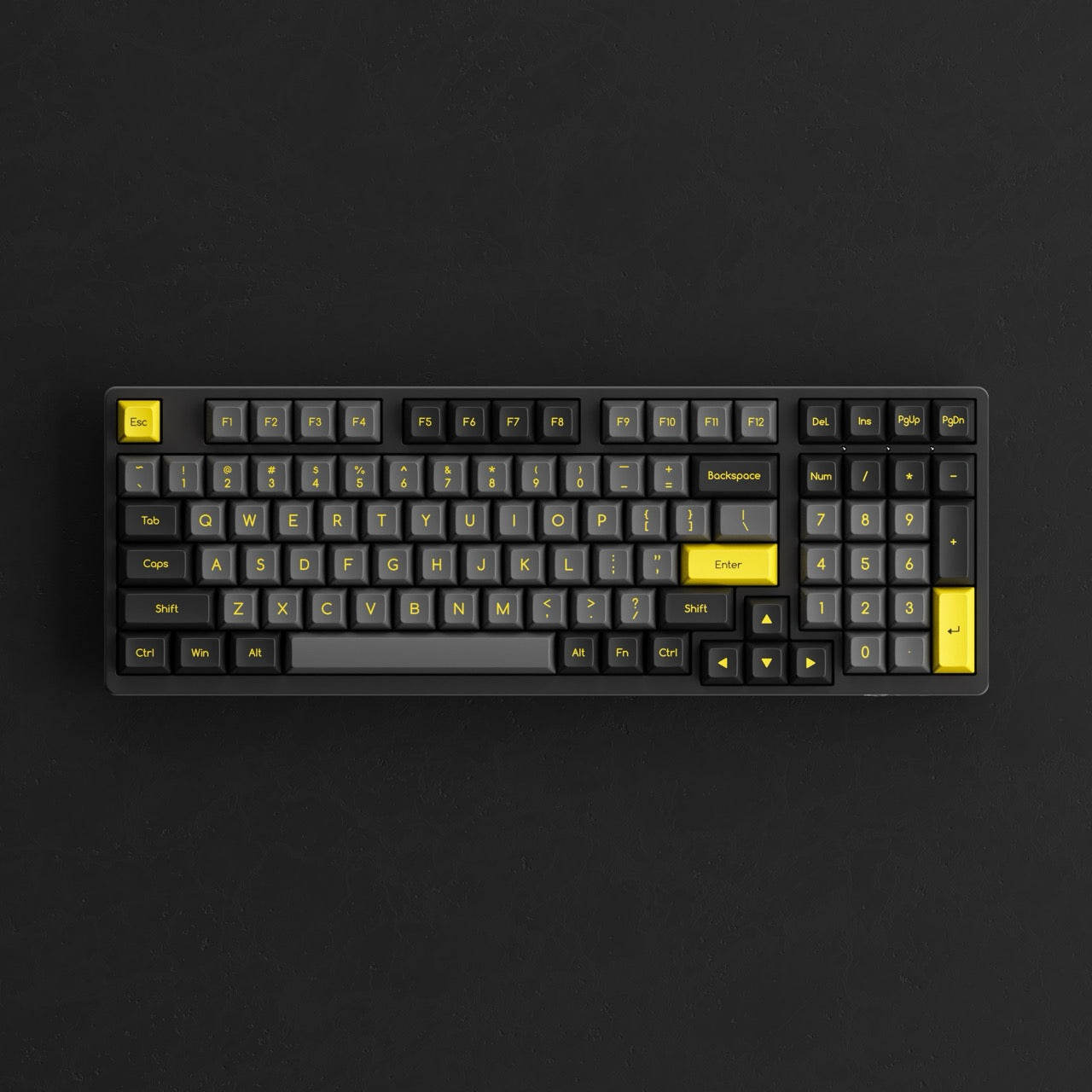 Akko - Black & Gold ABS SAL Keycap Set (195-Key)