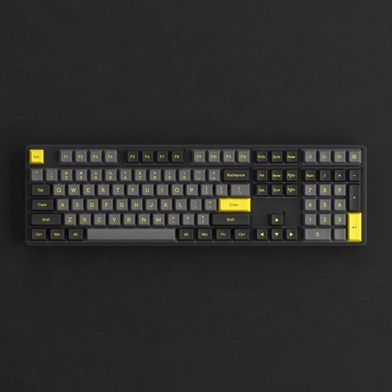Akko - Black & Gold ABS SAL Keycap Set (195-Key)