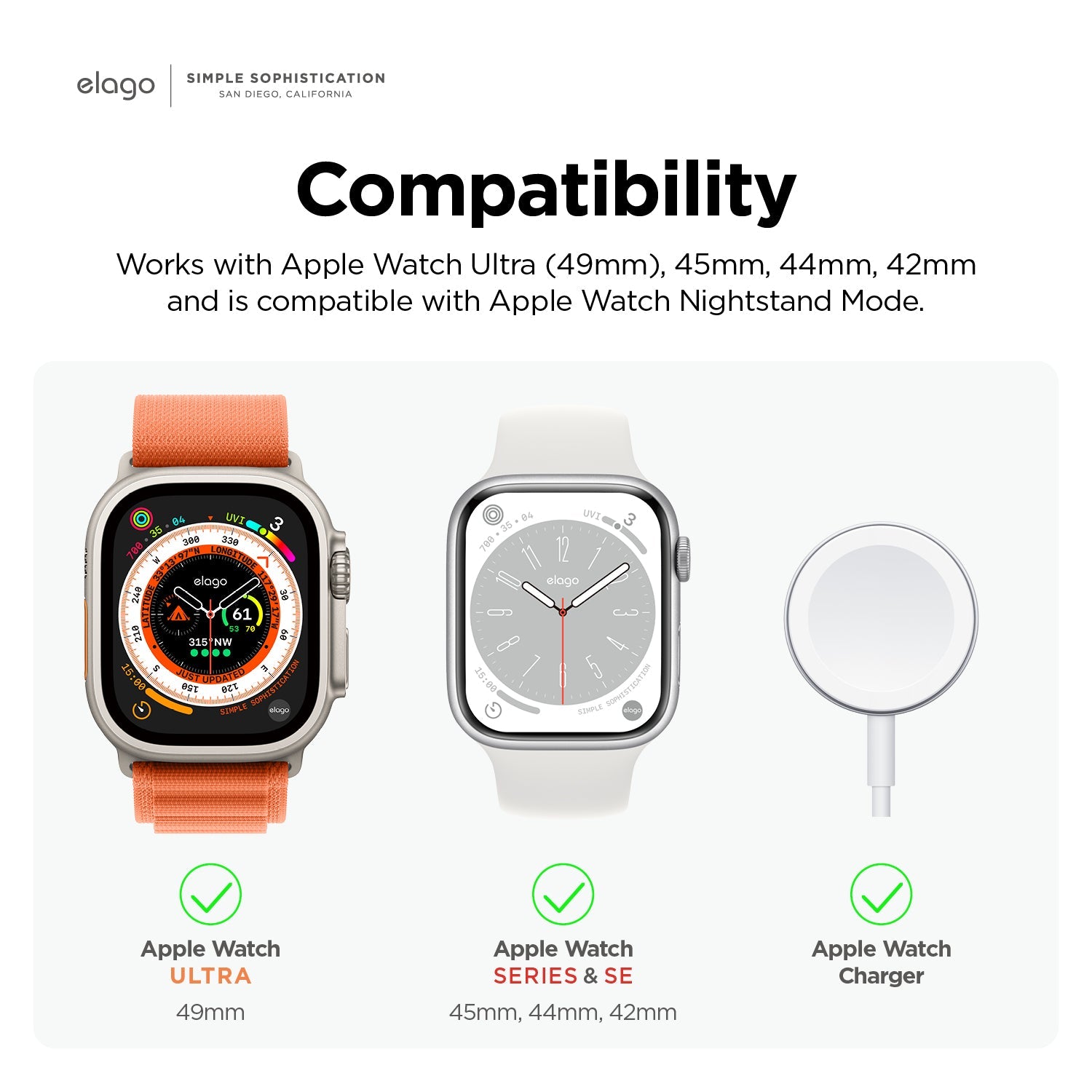 Elago - W5 Stand for Apple Watch Ultra