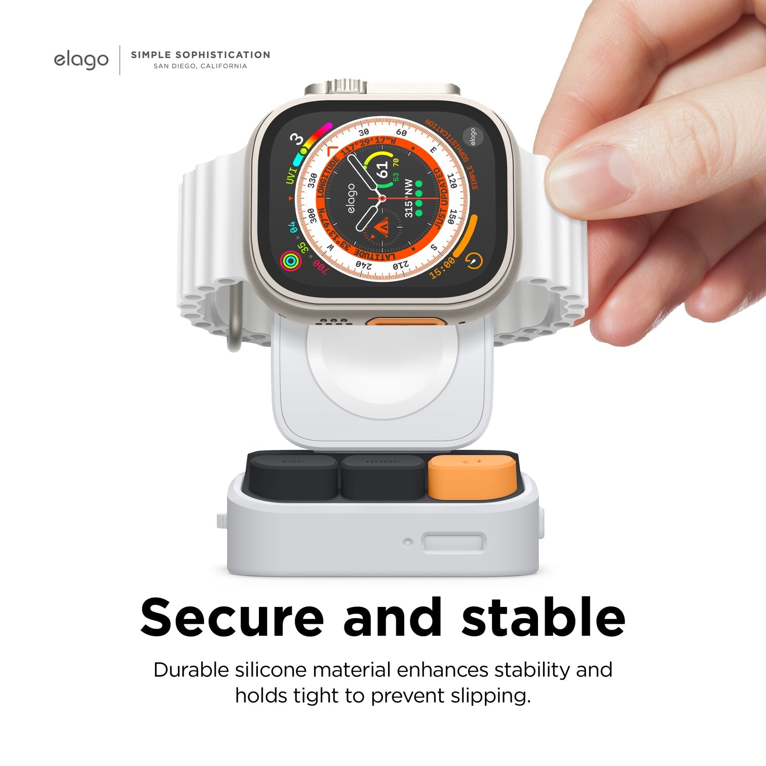 Elago - W9 Stand for Apple Watch Ultra