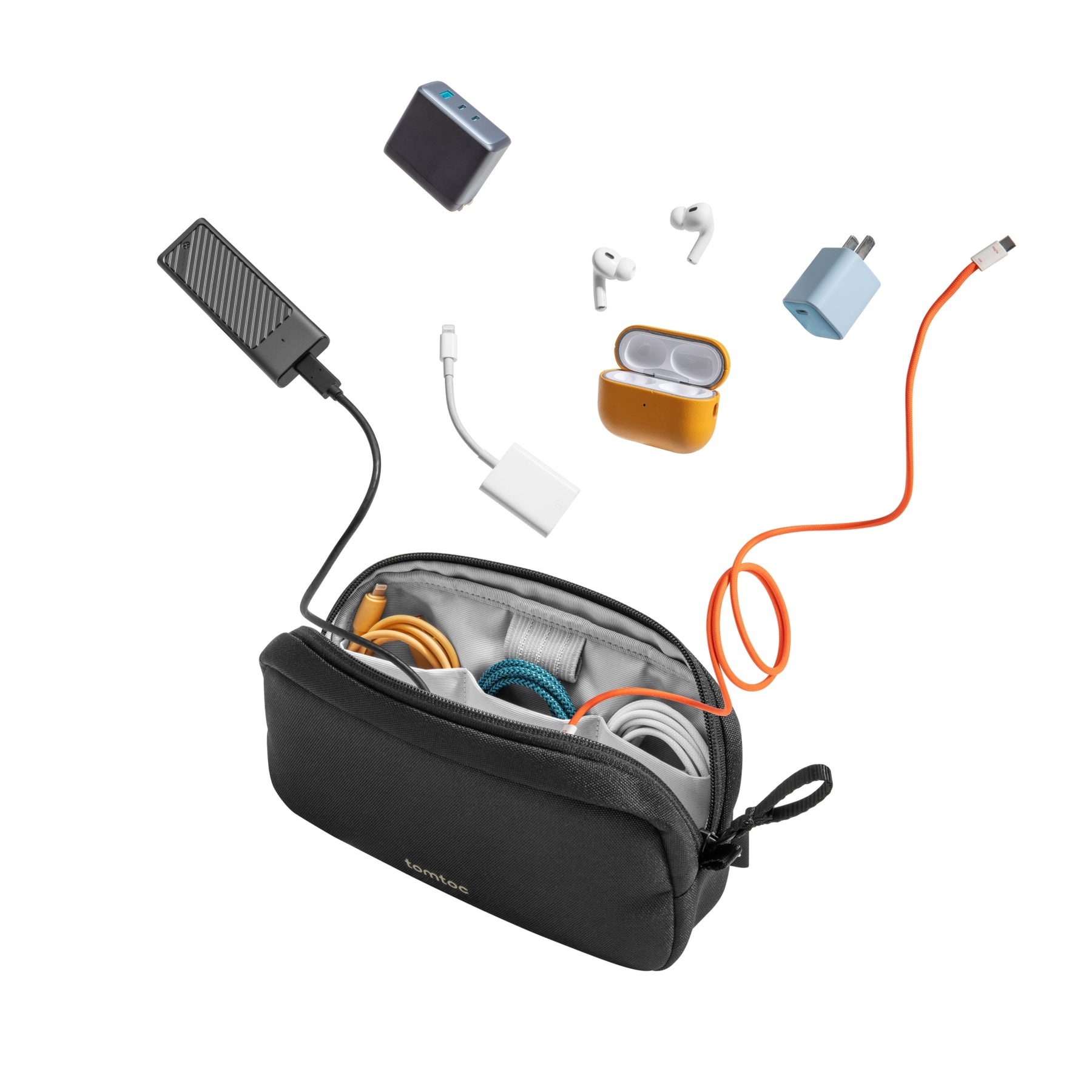 Tomtoc - Light-T12 Electronic Accessory Pouch S