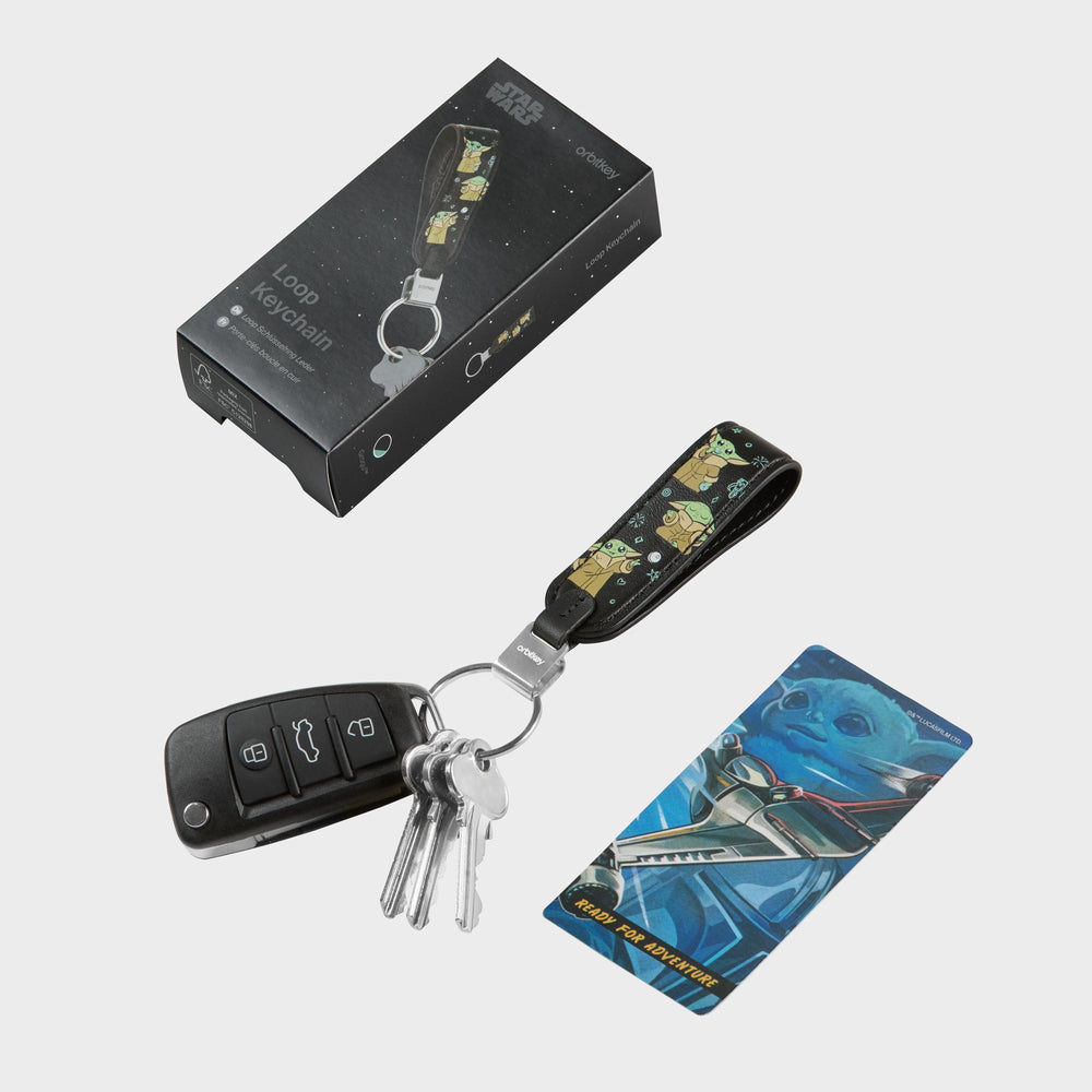 Orbitkey | Star Wars™ Loop Keychain Grogu™