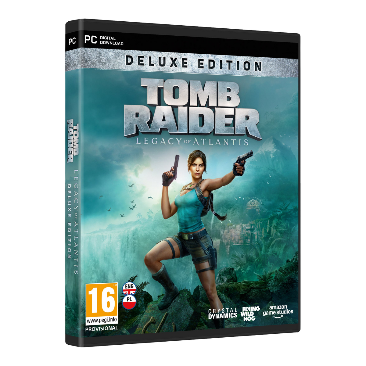 PLAION - Tomb Raider: Legacy of Atlantis Deluxe Edition - Game for PC