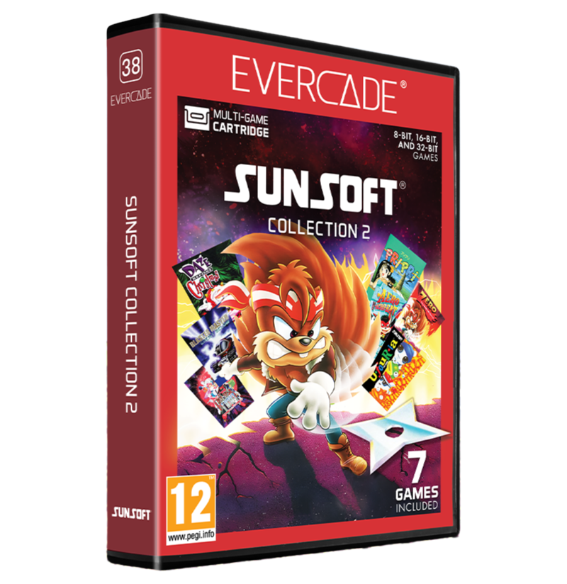 Evercade - Sunsoft Collection 2 - Retro Games Set