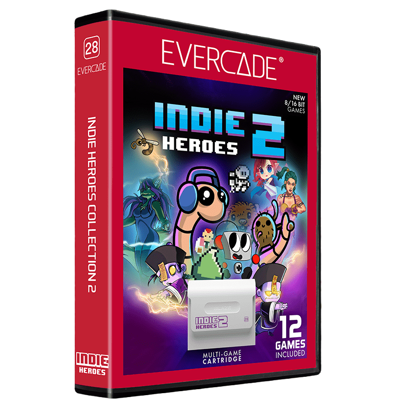 Evercade - Indie Heroes Collection 2 - Retro Games Set