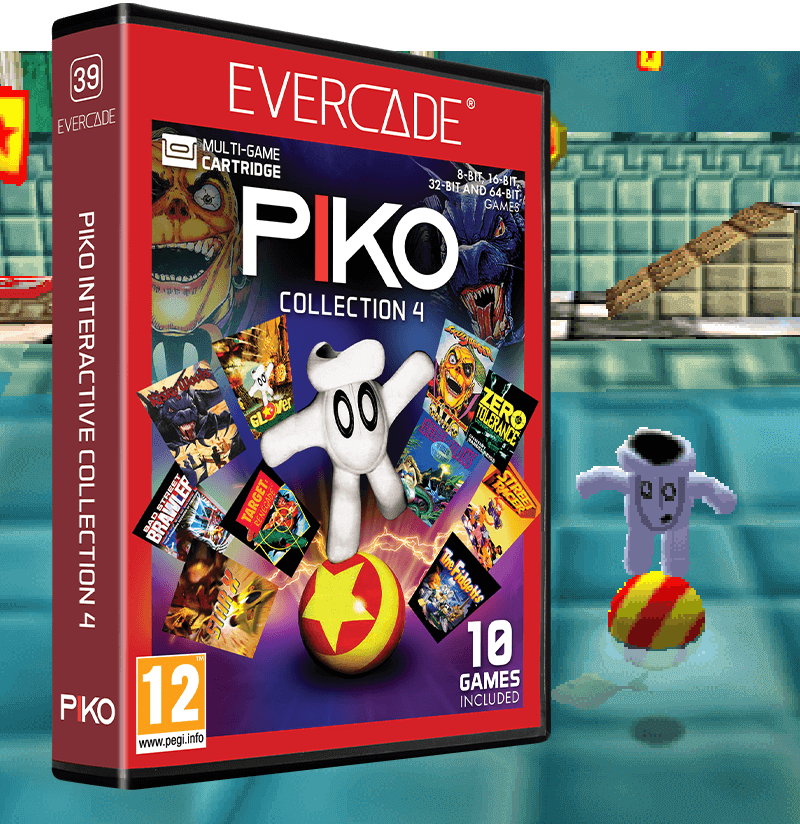 Evercade - Piko Interactive Collection 4 - Retro Games Set