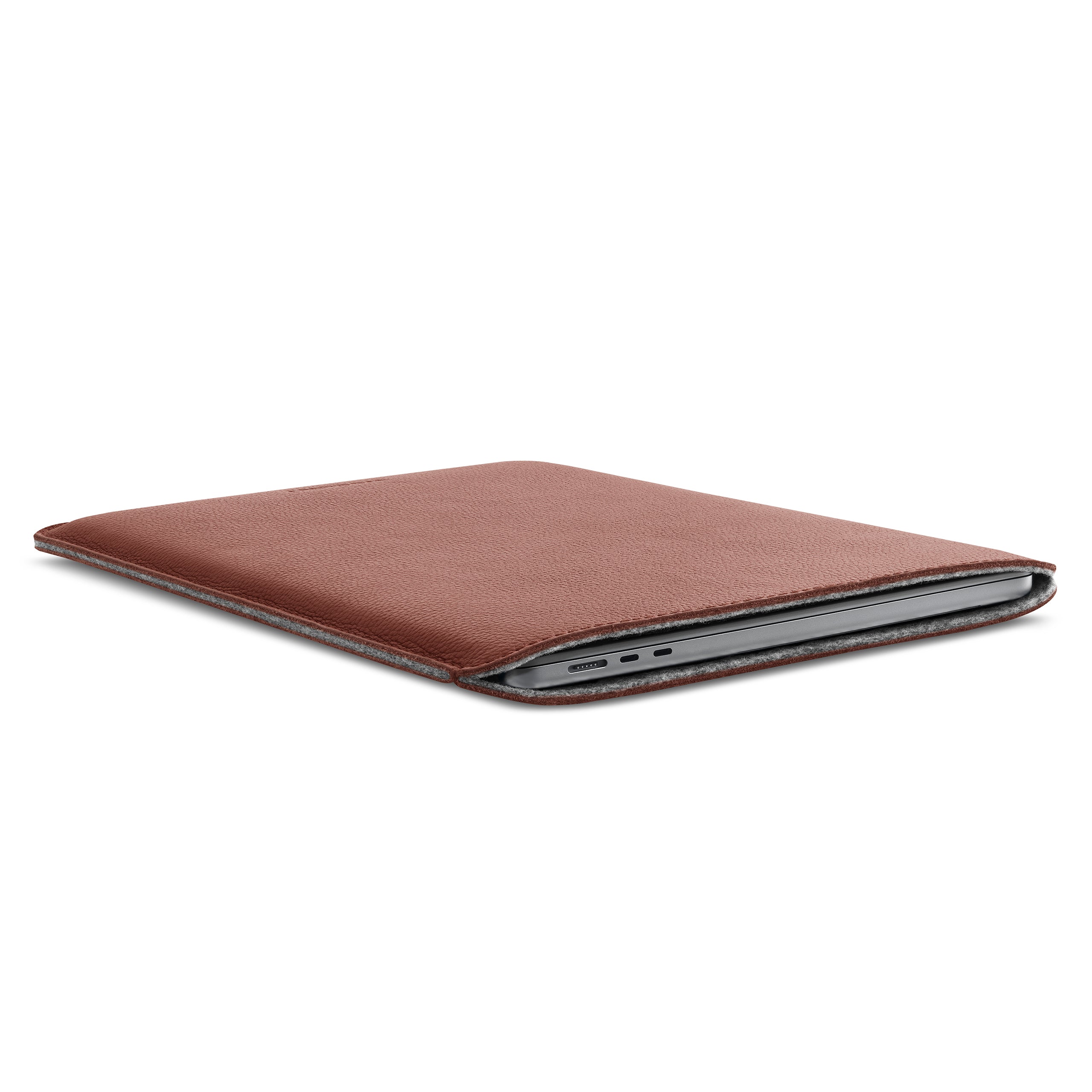 Woolnut – Leather Sleeve for MacBook