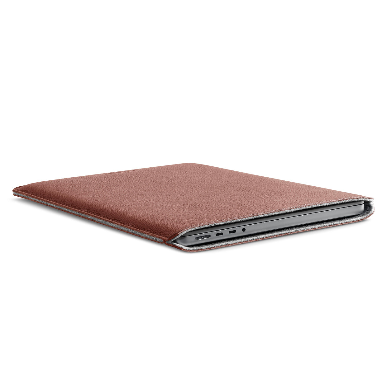 Woolnut – Leather Sleeve for MacBook