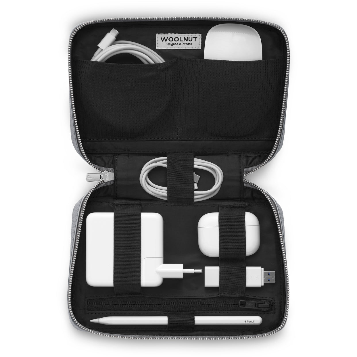 Woolnut – Leather Tech Organizer