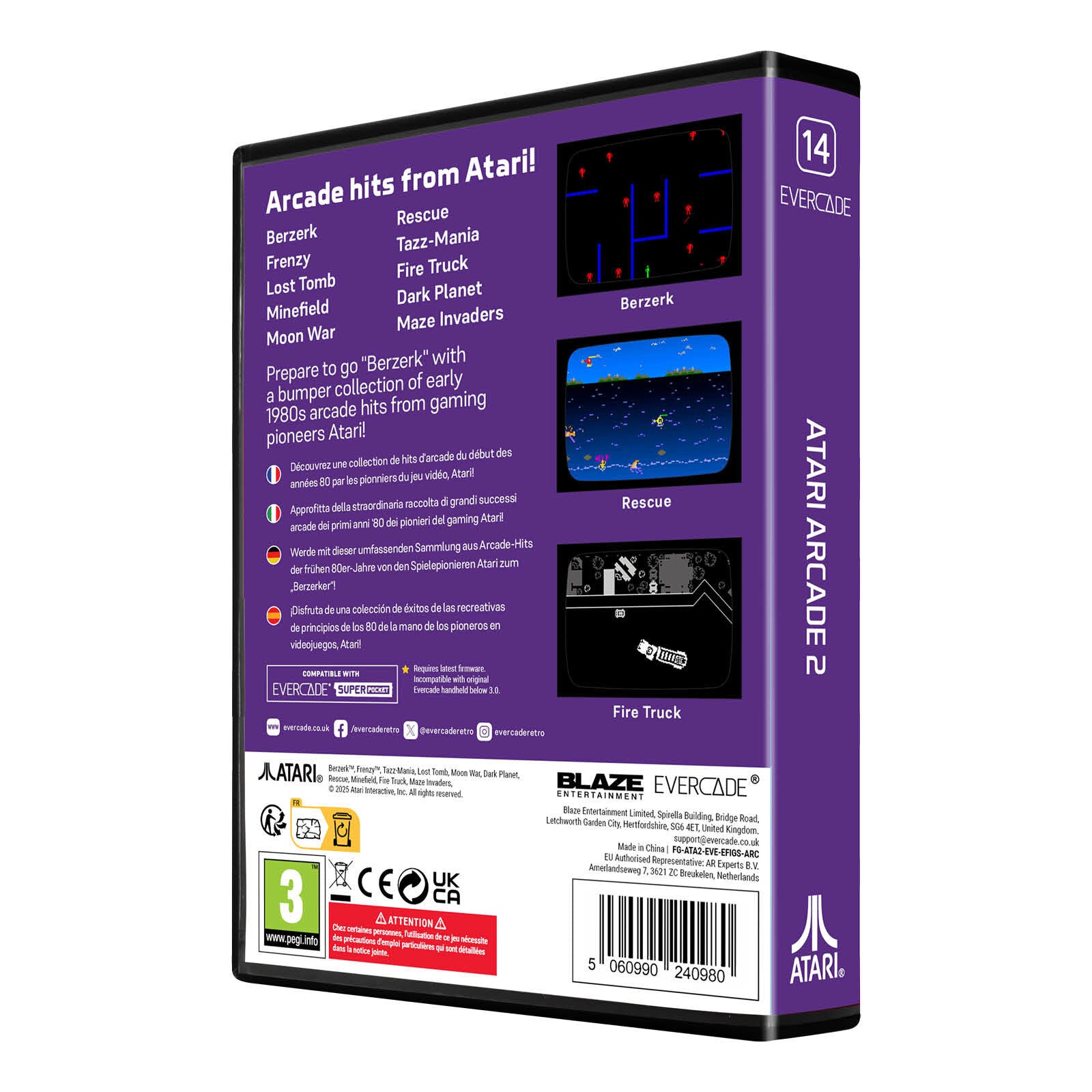 Evercade - Atari Arcade 2