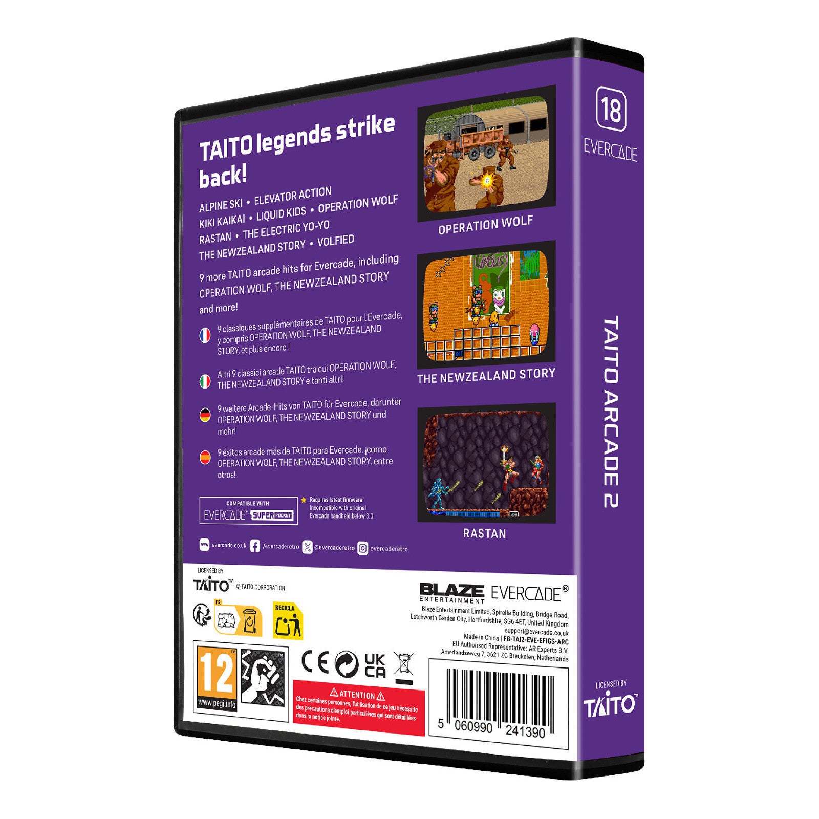 Evercade - Taito Arcade 2