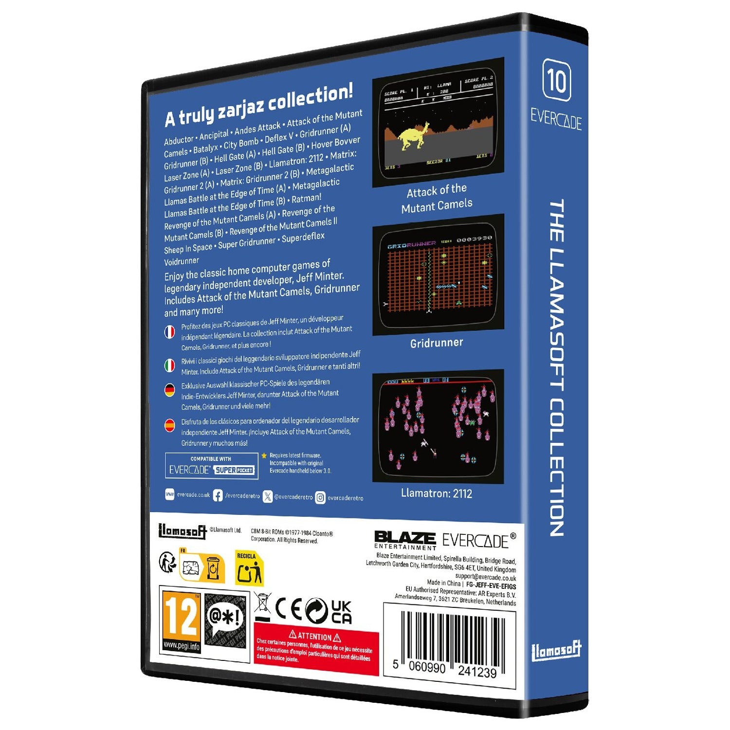 Evercade - The Llamasoft Collection