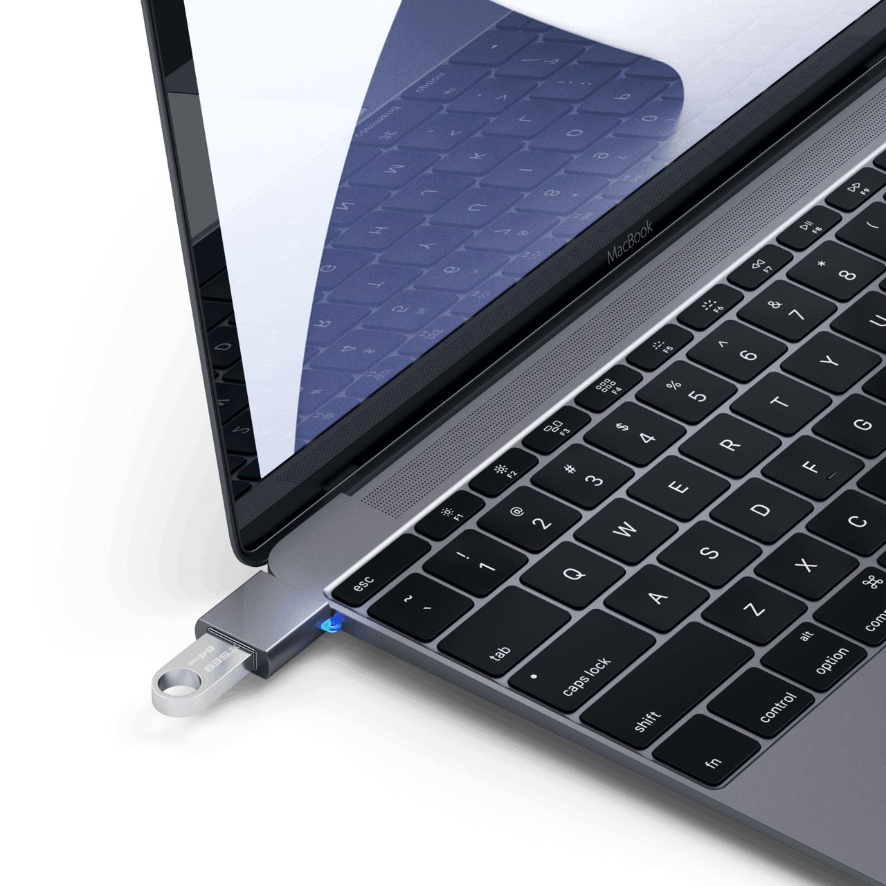 Satechi - Aluminum USB-C to USB-A 3.0 Adapter