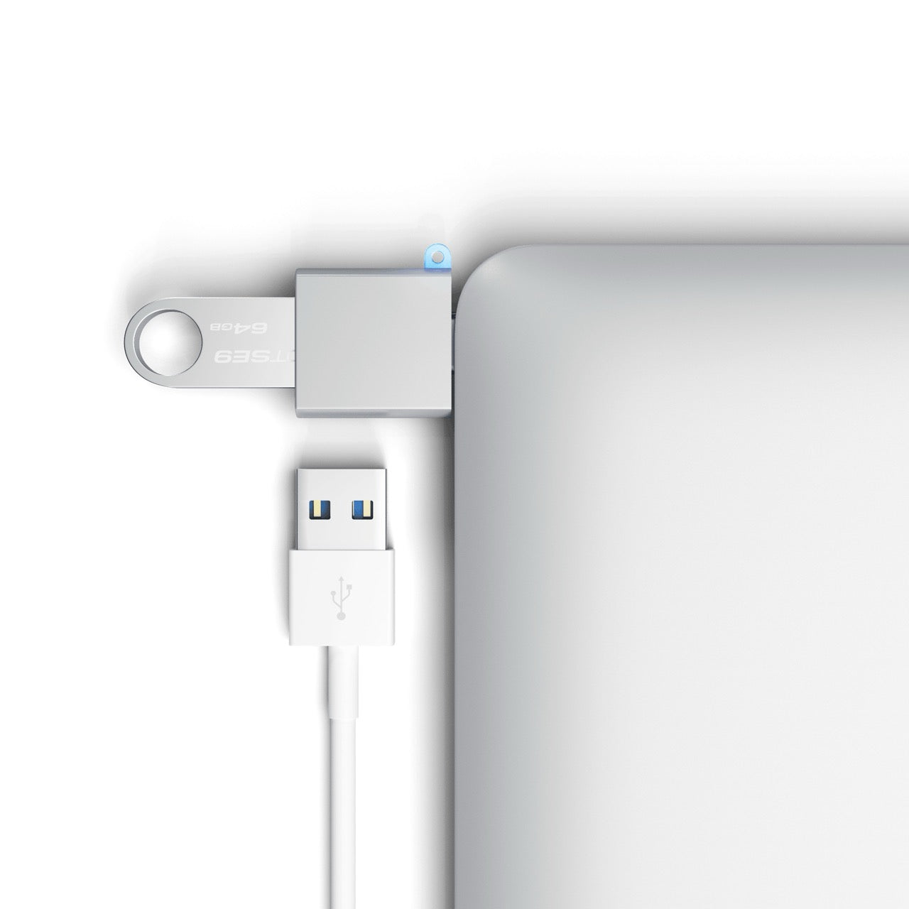 Satechi - Aluminum USB-C to USB-A 3.0 Adapter
