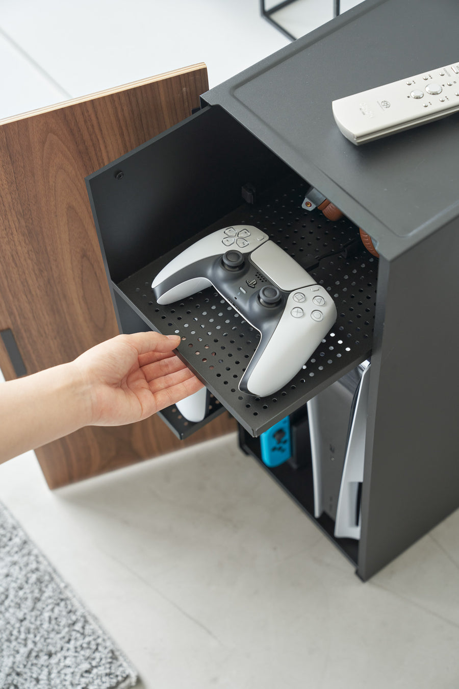 Yamazaki Home - Tower Game Console Organizer