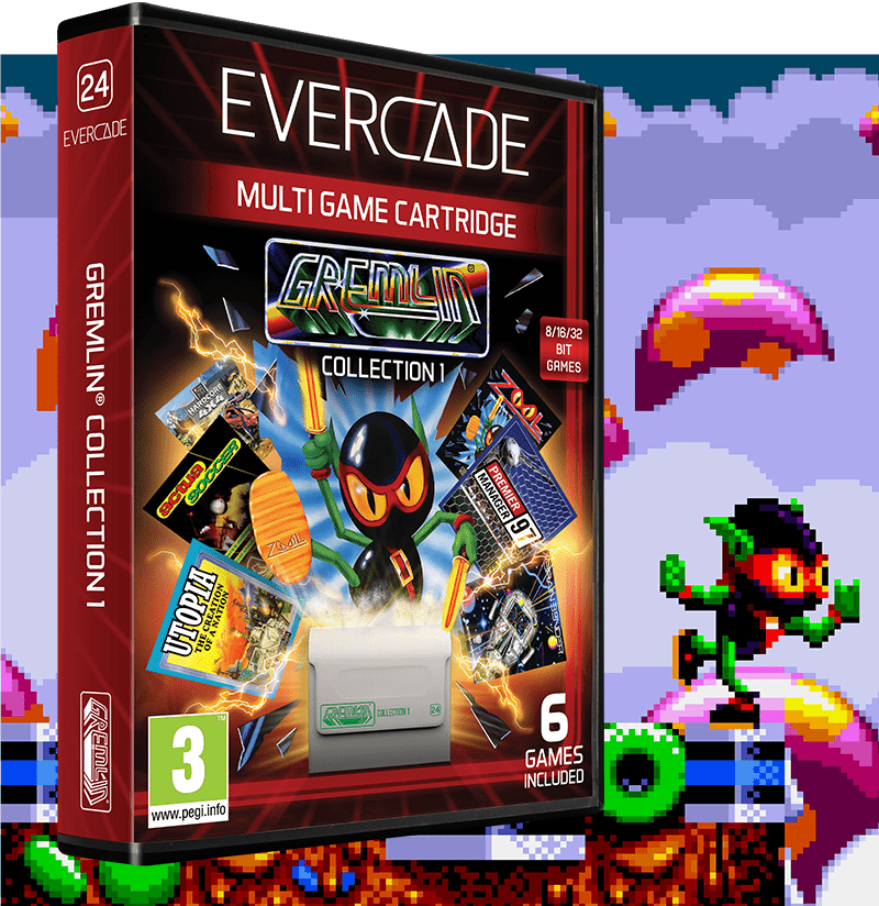 Evercade - Gremlin Collection 1 - Retro Games Set