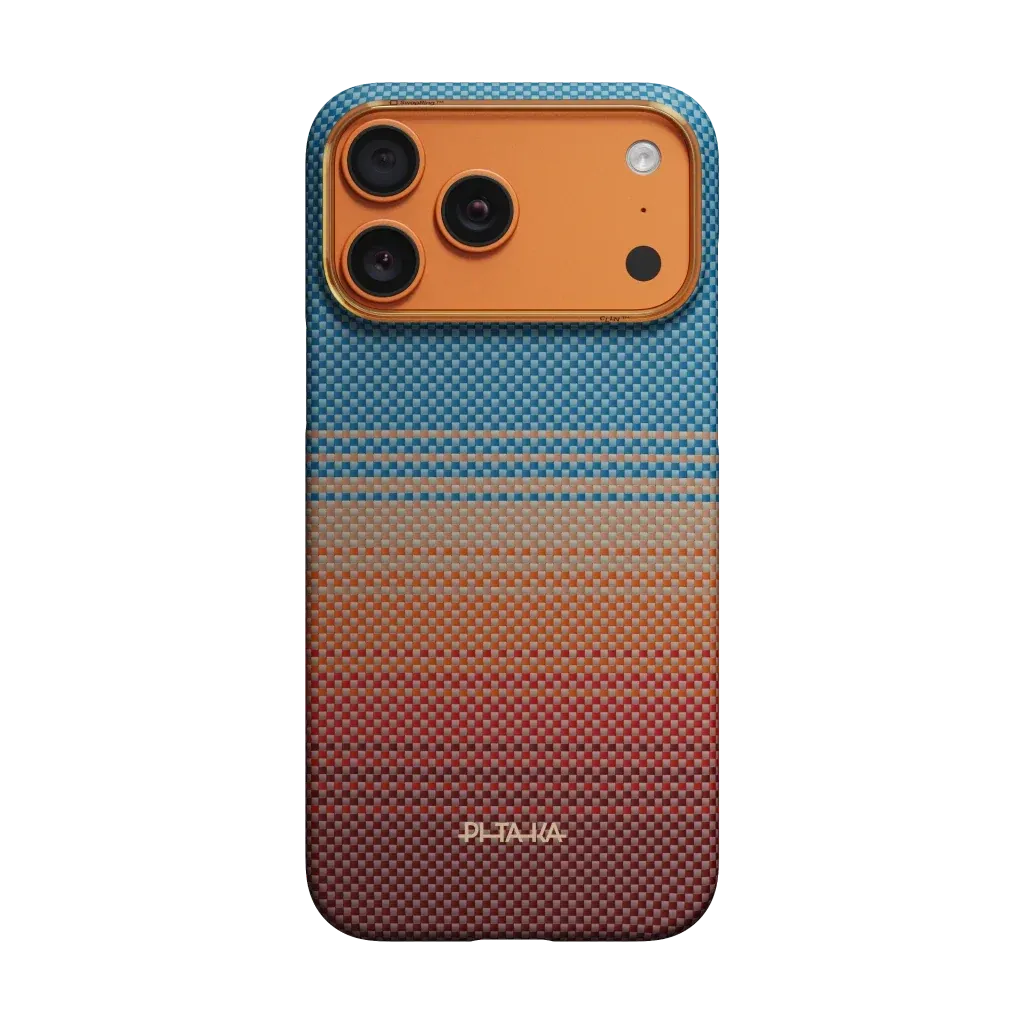 PITAKA - Sunset 2.0 California Dream-01 Edge Case for iPhone 18 Pro / 18 Pro Max / iPhone 17 Pro / iPhone 17 Pro Max