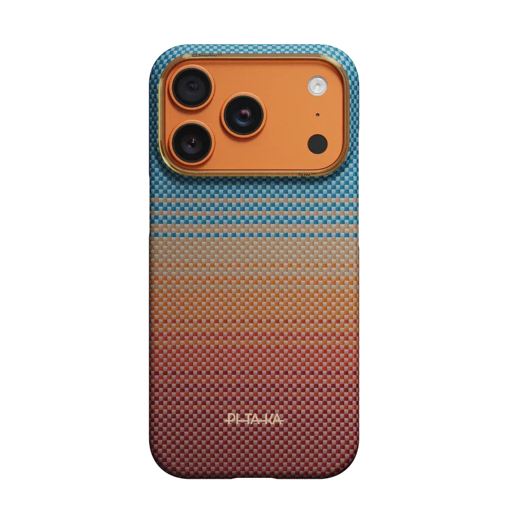 PITAKA - Sunset 2.0 California Dream-01 Edge Case for iPhone 18 Pro / 18 Pro Max / iPhone 17 Pro / iPhone 17 Pro Max