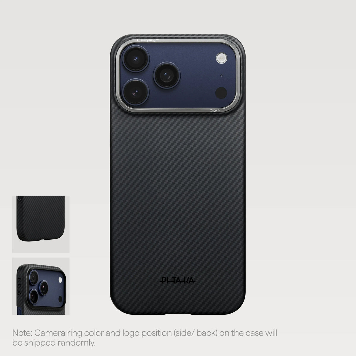 PITAKA - Edge Case Classic for iPhone 18 Pro / iPhone 18 Pro Max / iPhone  17 Pro / iPhone 17 Pro Max
