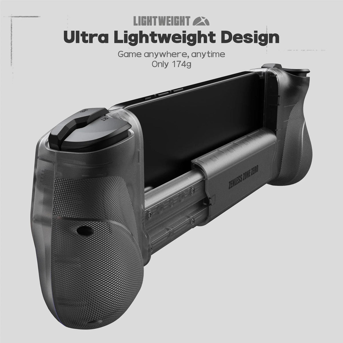 Ultra lekki kontroler gamingowy Zenless Zone Zero, 174g, idealny do gier w dowolnym miejscu