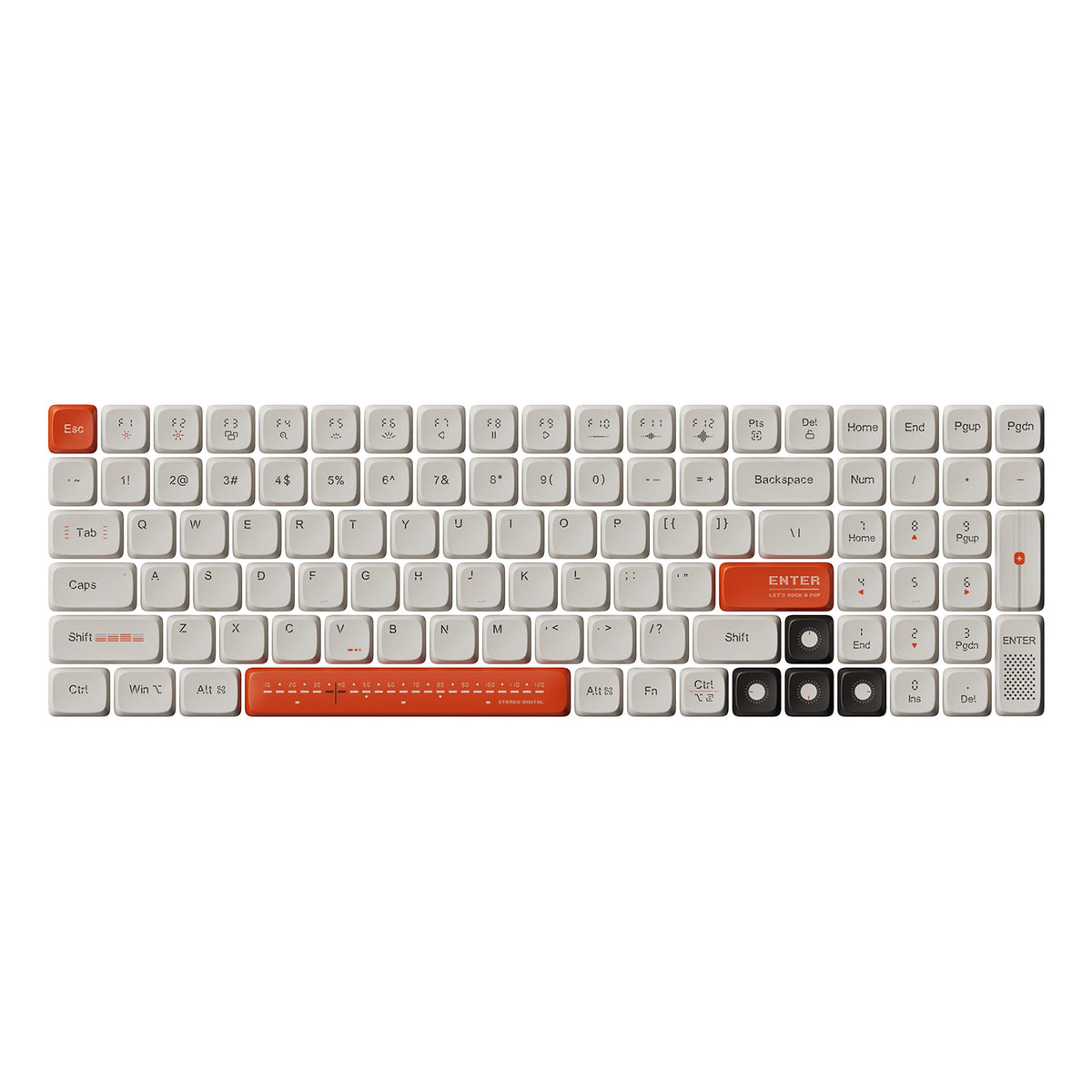 Lofree - Retrowave Keycaps