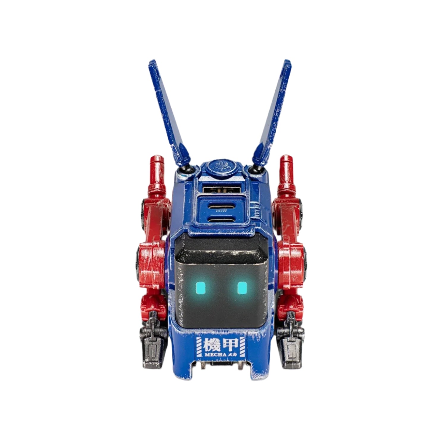 GravaStar - Alpha65 GaN 65W War Damaged Blaze Blue Wall Charger