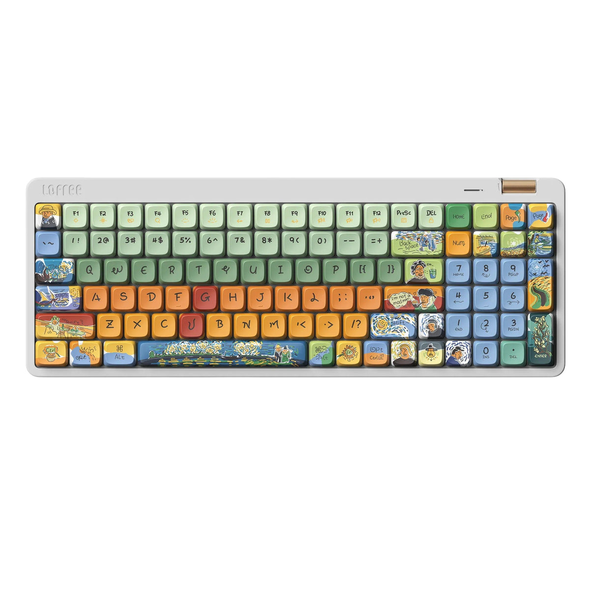 Lofree - Van Goph Keycaps
