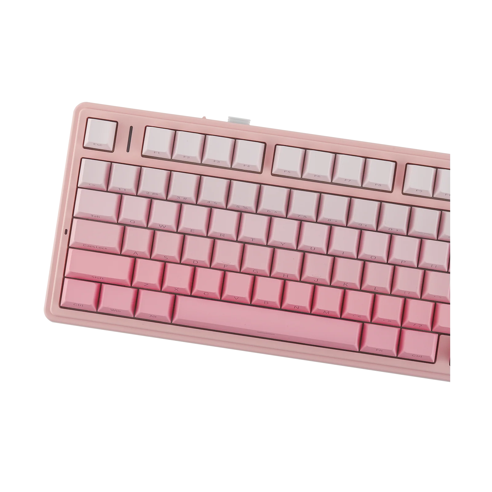 AULA - F75 - Gasket-Mounted Triple Modes Wireless Mechanical Keyboard - Gradient Pink Side-Engraved