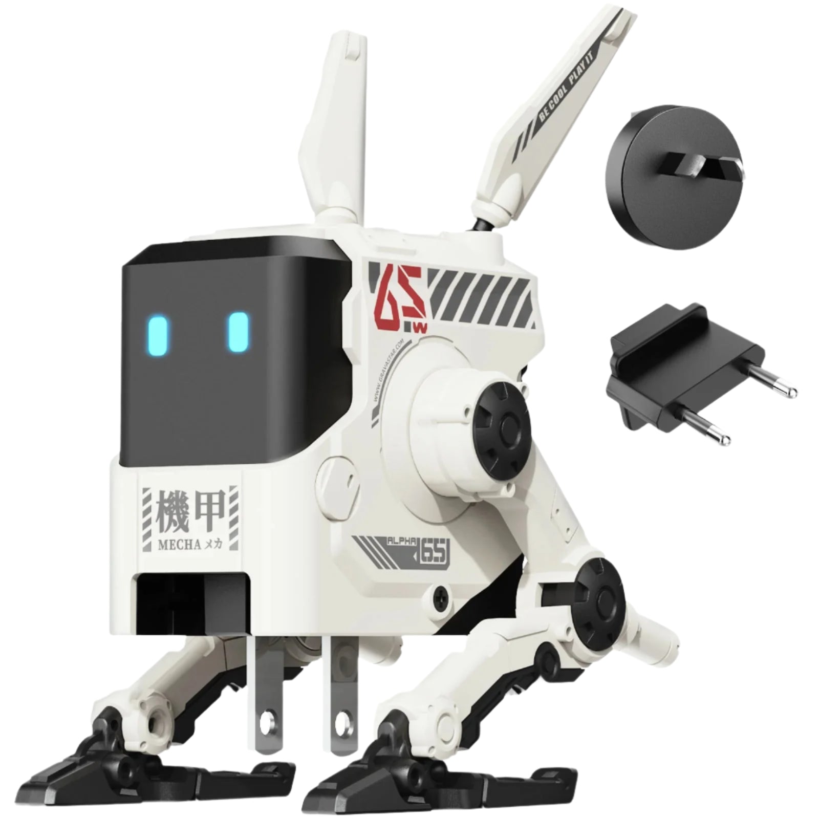 GravaStar - Alpha65 GaN 65W Dawn White Wall Charger