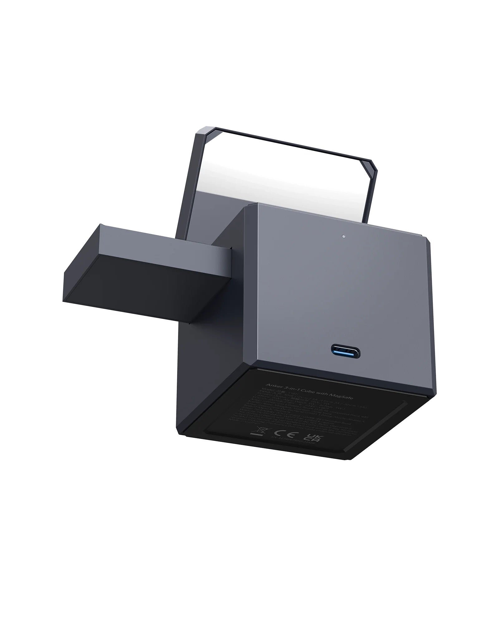 Anker - 3-in-1 Cube with MagSafe Charger