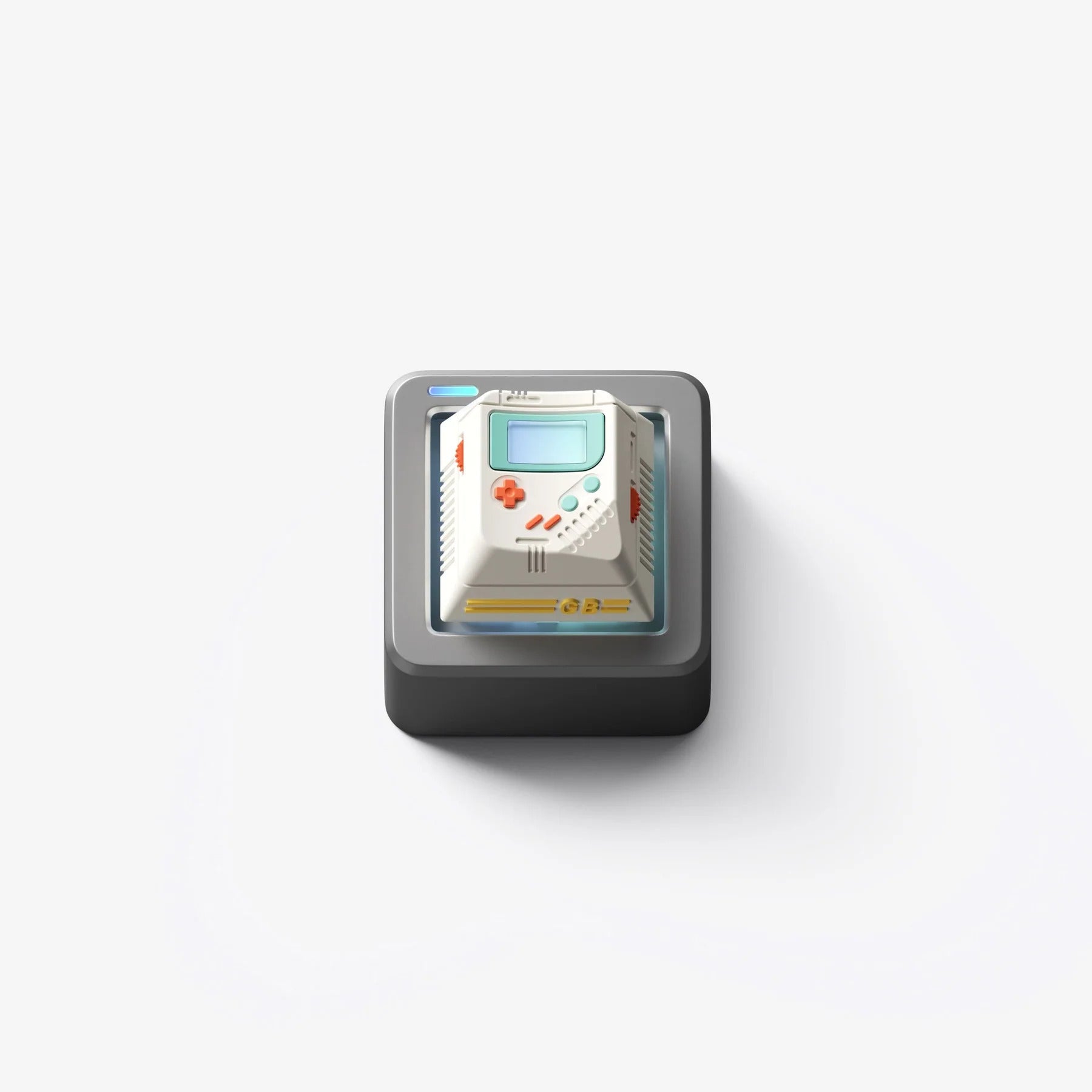 NuPhy x ZMKC - Game Boy Cherry Profile Resin Keycaps