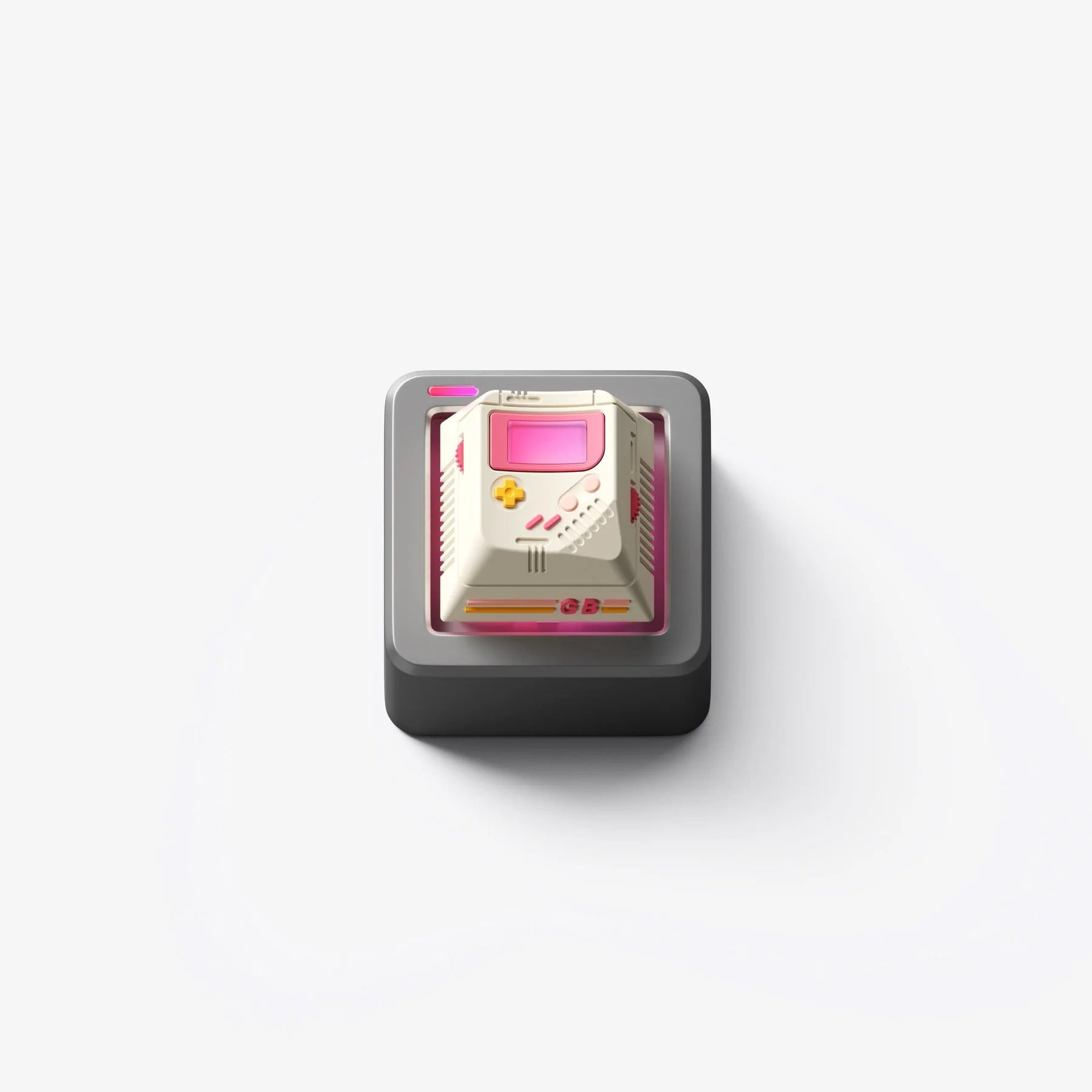 NuPhy x ZMKC - Game Boy Cherry Profile Resin Keycaps